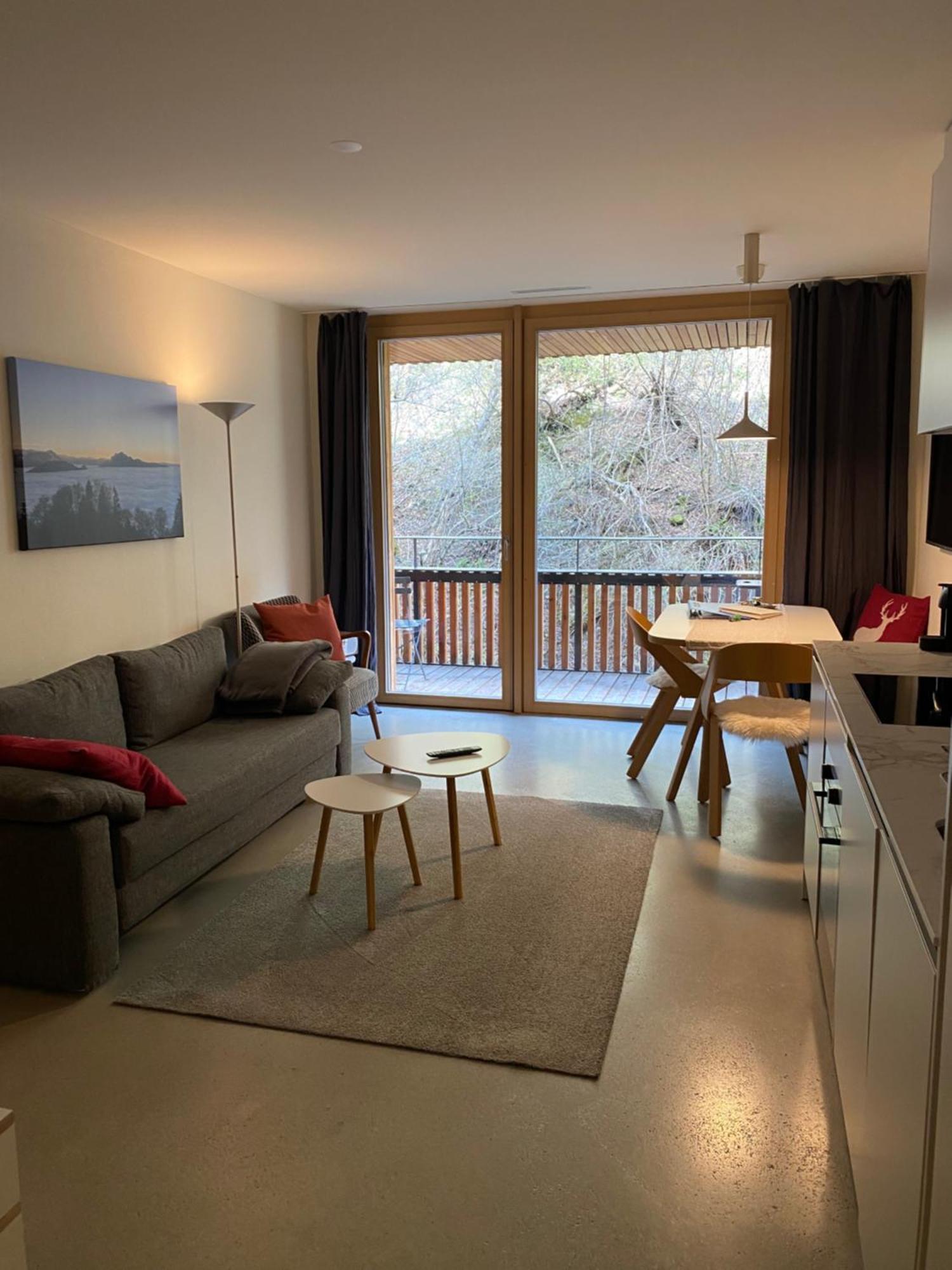 Stilvolle Ferienwohnung Direkt An Der Skipiste Flims Kültér fotó
